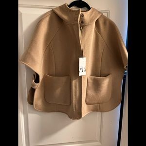 New Zara Wool Vest Jacket for Women. Size 11-12.